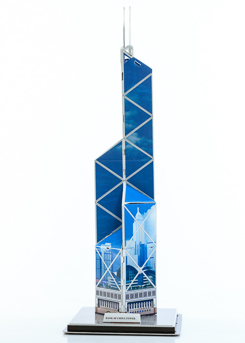 ImagenRompecabezas 3D en Caja: Torre Banco de China