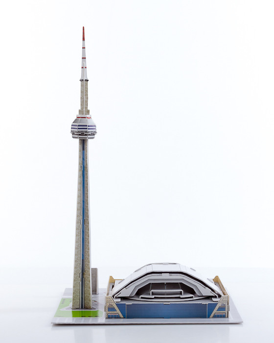 Imagen Rompecabezas 3D en Caja: Torre Nacional de Canadá 3