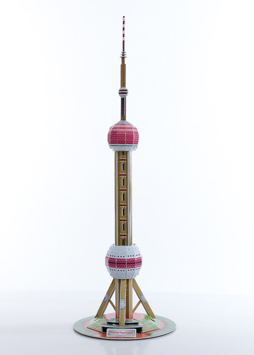 Imagen Rompecabezas 3D en Caja: Torre Perla Oriental