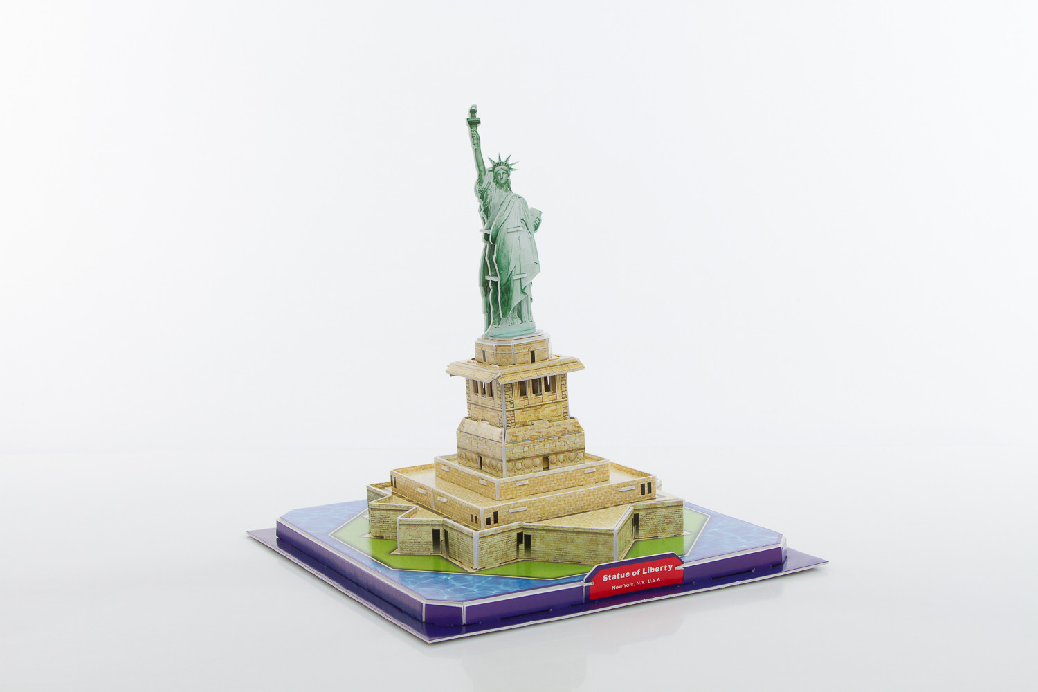 Imagen Rompecabezas 3D: Estatua de la libertad 3