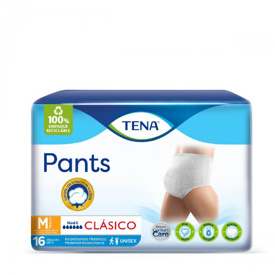 ImagenRopa interior absorbente TENA Pants Clásico M x 16 Und