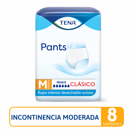 ImagenRopa interior absorbente TENA Pants Clásico M x 8 Und