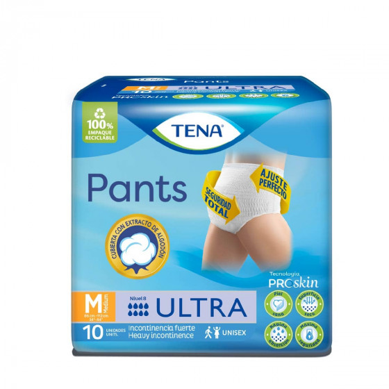 ImagenRopa interior absorbente TENA Pants Ultra M x 10 Und