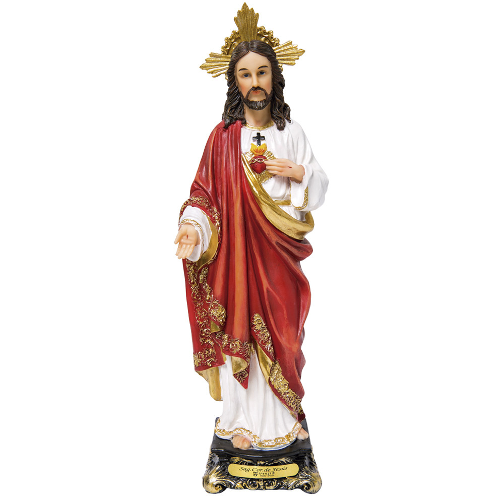 Imagen Sagrado Corazón De Jesús De 20 Cm 