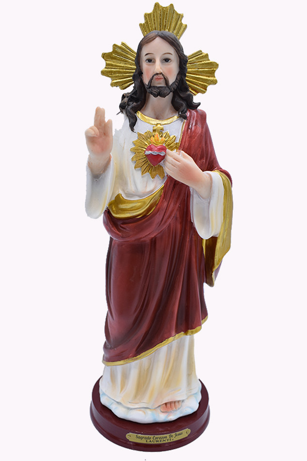 Imagen Sagrado Corazón De Jesús De 20 Cm 