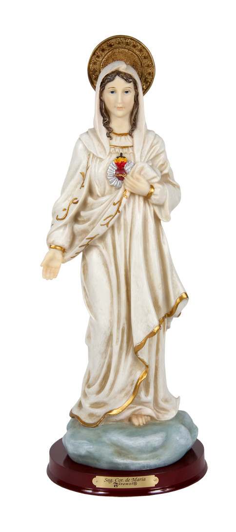 Imagen Sagrado Corazón De María 12 Cm 1