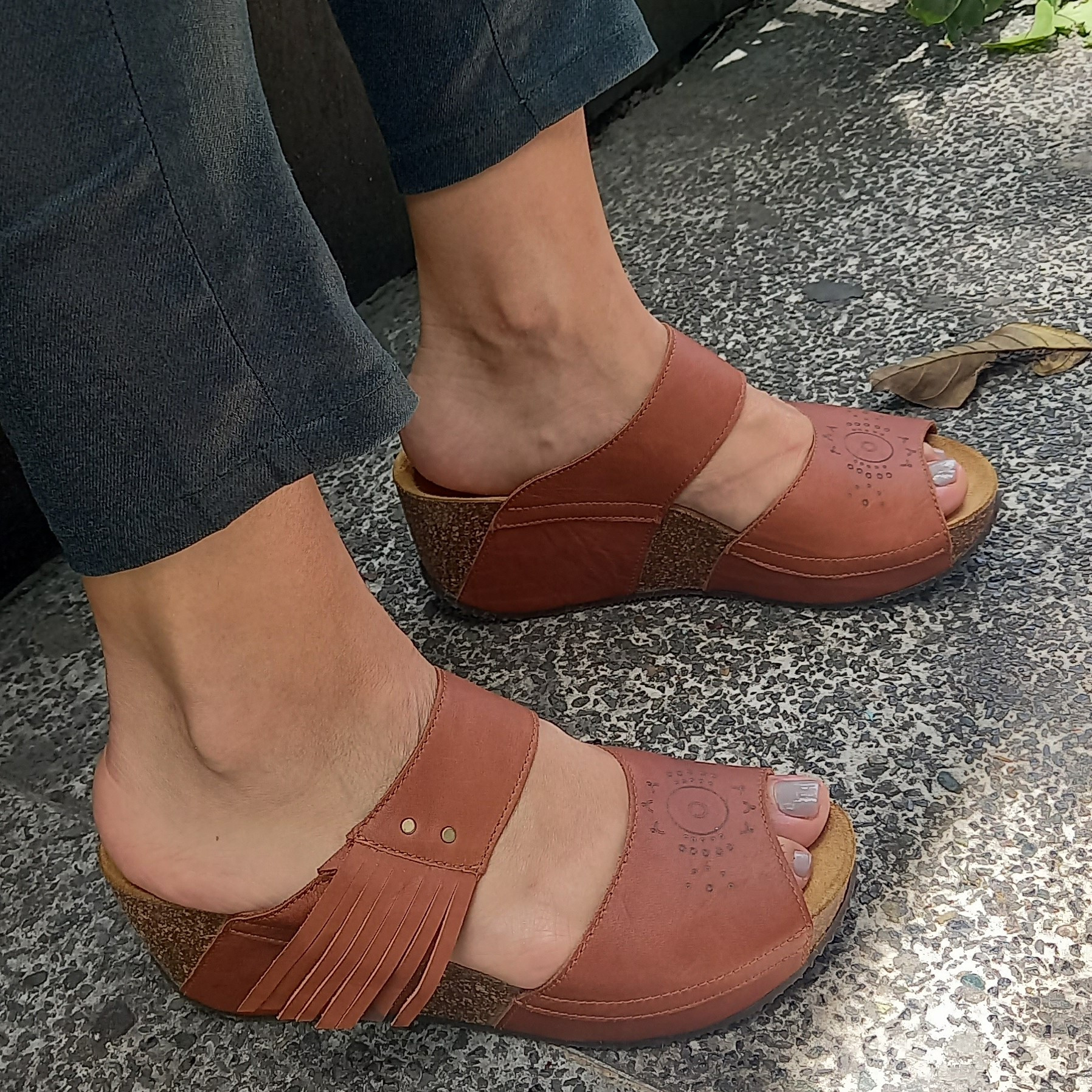 Sandalia corcho: calzado passoalegre