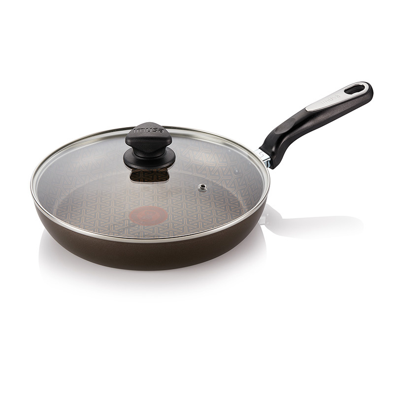 Sartén 24cm Antiadherente Con Tapa De Vidrio Talent Master 5861027599 Imusa Home And Cook 