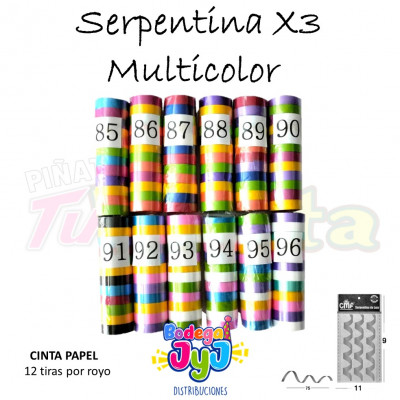 ImagenSerpentina X3 Multicolor 
