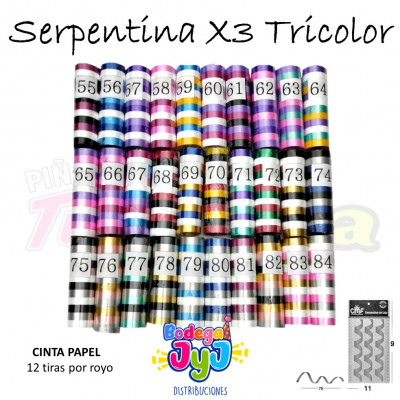 ImagenSerpentina X3 Tricolor 