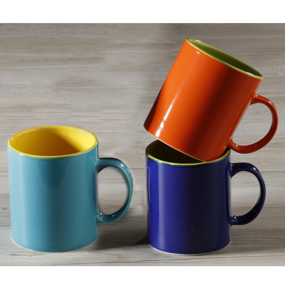 Imagen Set de 3 mugs colores