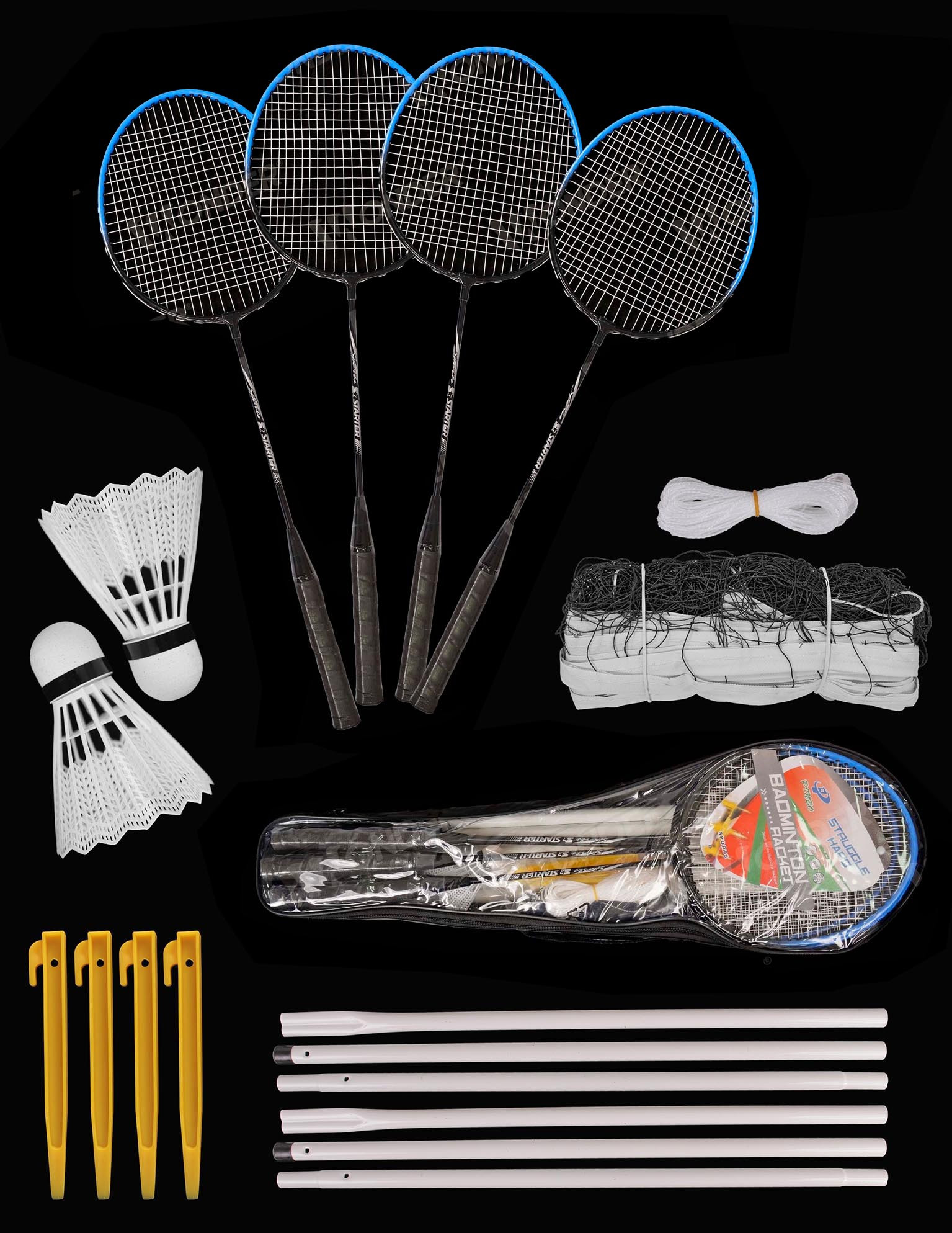 Imagen Set De Badminton Raqueta Volantes 1