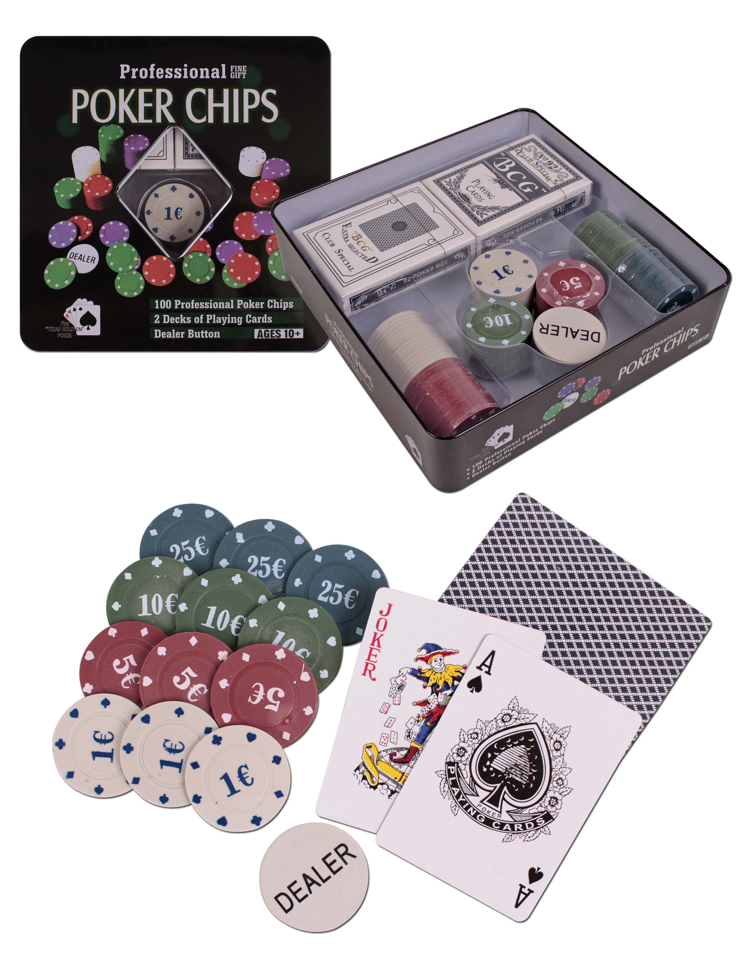 Imagen Set De Poker Cartas