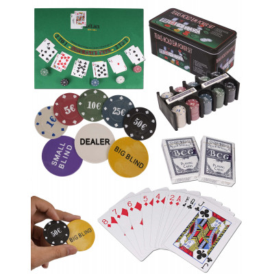 ImagenSet De Poker Profesional 200 Fichas