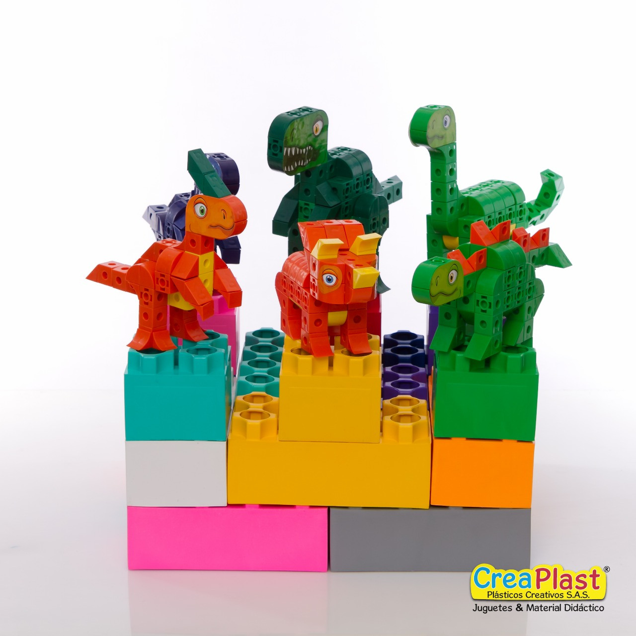 Imagen Set Dino Cubics X 6 1