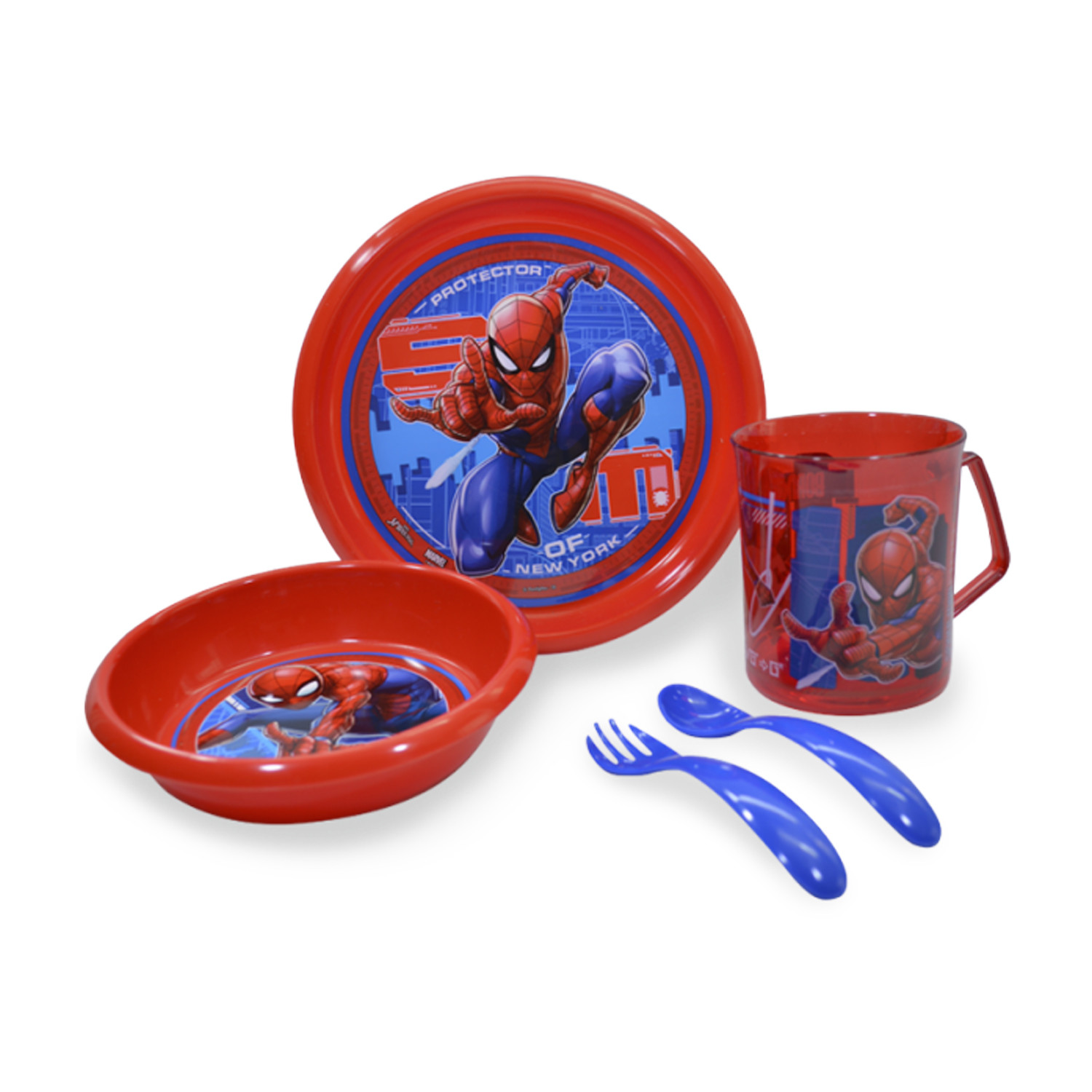 Imagen Set Happy Food + Pocillo Spider-Man