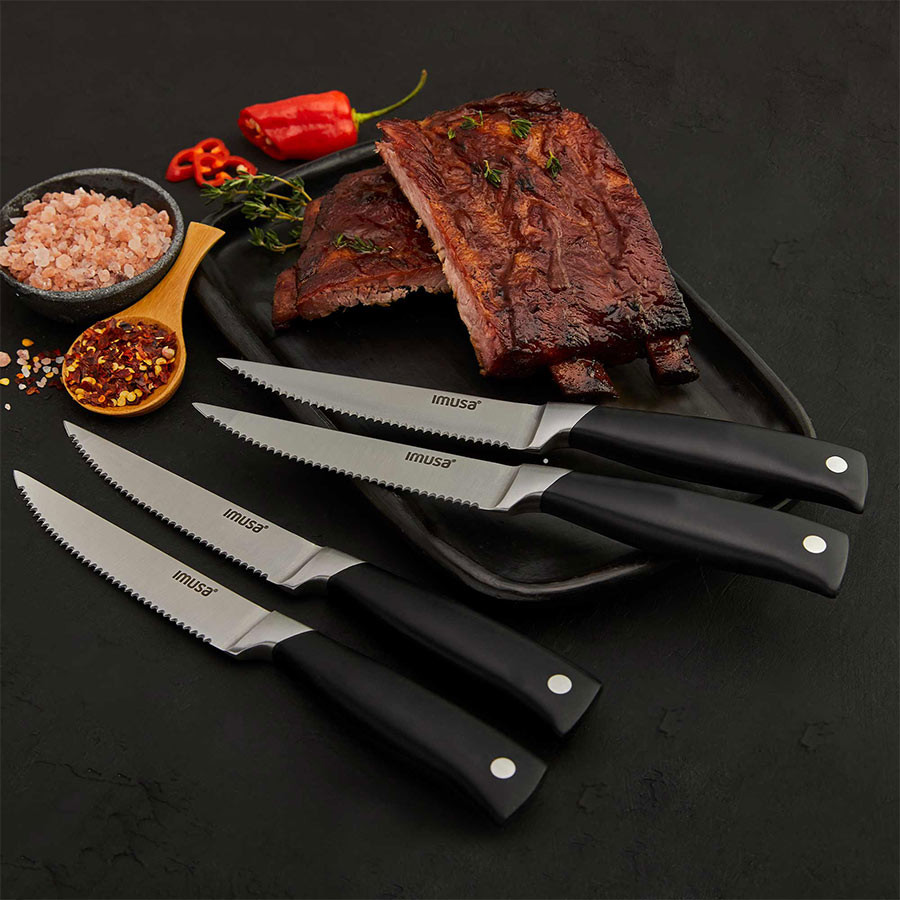 Imagen Set x 4 Cuchillos Para Carne 11cm IMUSA Talent Master 6