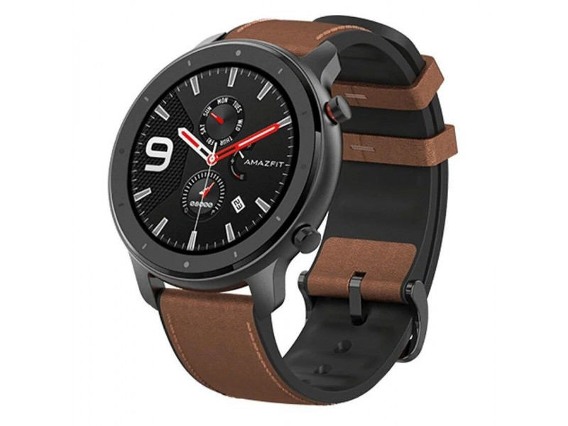 Smartwatch Huami Amazfit GTR 3 Pro/ Notificaciones/ Frecuencia Cardíaca/  GPS/ Marrón