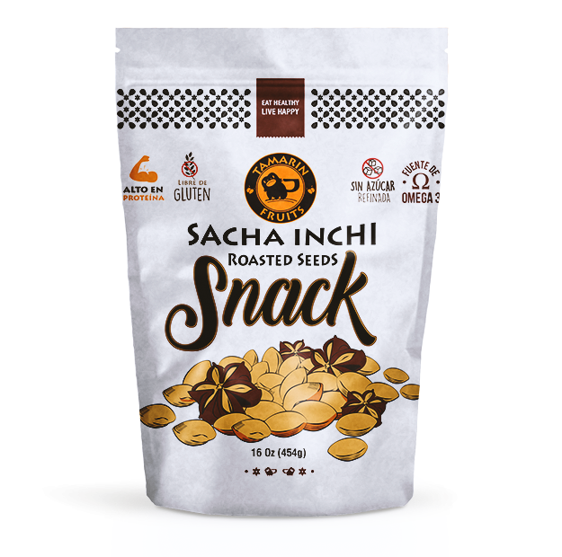 Imagen Snack de Sacha Inchi Natural - Semilla Horneada (1lb)