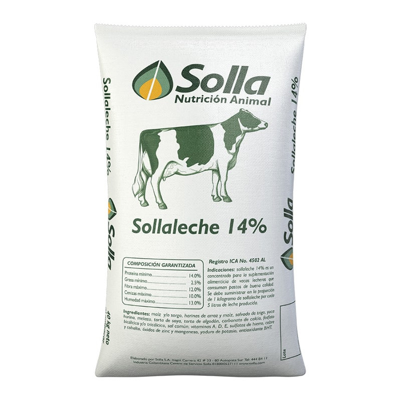 Imagen Sollaleche 14% Pel 40 kg