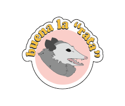 Imagen Sticker Buena la "rata"