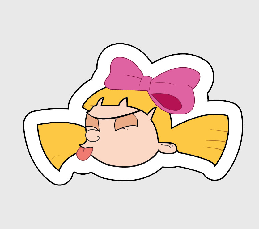 Sticker Helga: Sticker Helga