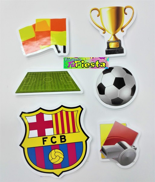 Imagen Sticker Para Torta Barcelona 1