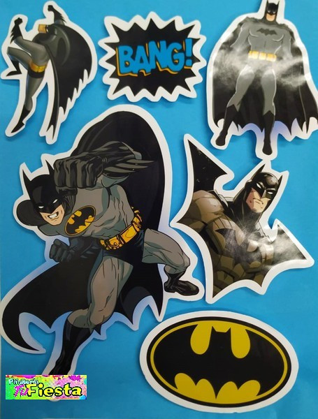 Imagen Sticker Para Torta Batman 1