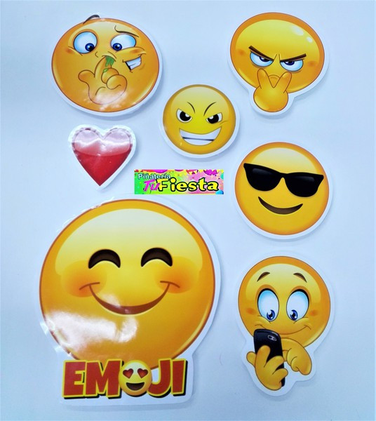 Imagen Sticker Para Torta Emoji 1