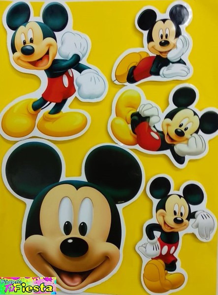 Imagen Sticker Para Torta Mickey 1
