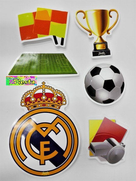 Imagen Sticker Para Torta Real Madrid 1