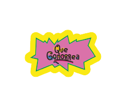 Imagen Sticker Rugrats Que gonorrea