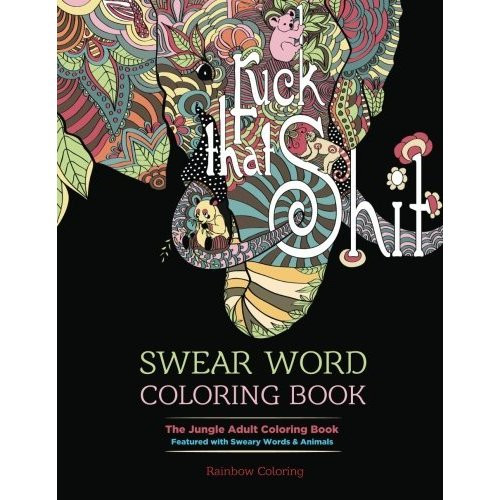 Imagen Swear word coloring book: The jungle