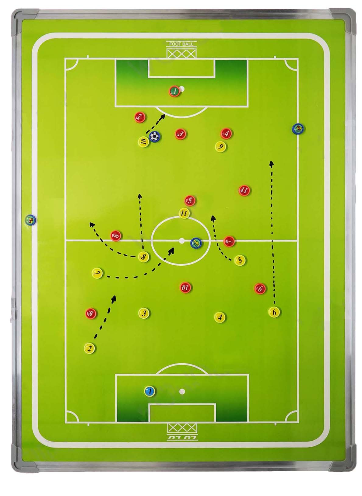Imagen Tabla Tablero Estratégica Escuela De Fútbol 80 X 60 Cm 2