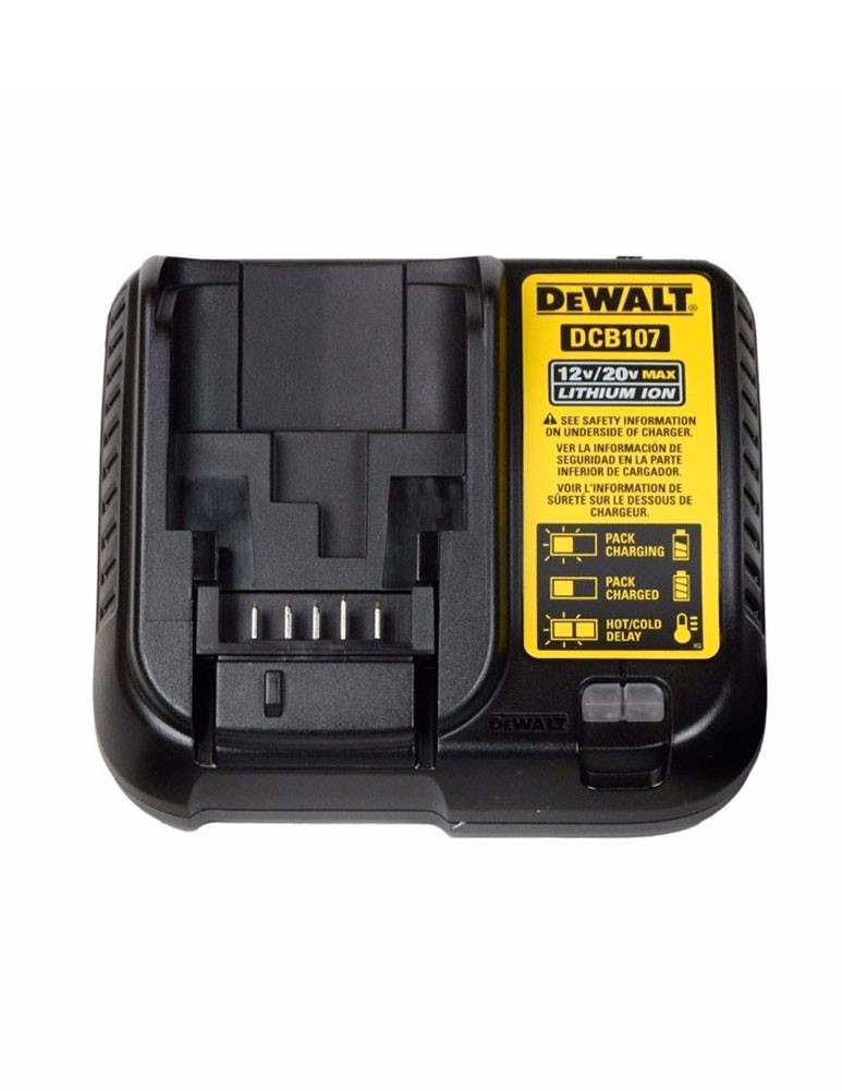 Imagen Taladro percutor/atornillador + 2 bateria + cargador y caja plastica DCD7781D2-B3 Dewalt 3