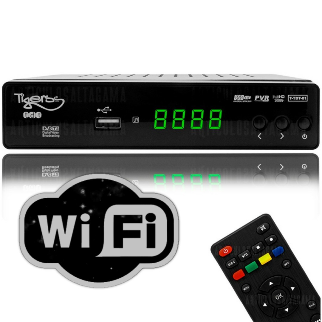 TDT Wifi  Television Digital Terrestre Imagen en Alta Definicion  1080p Graba En USB o Disco Duro: TDT-WIFI TECNO CENTRO