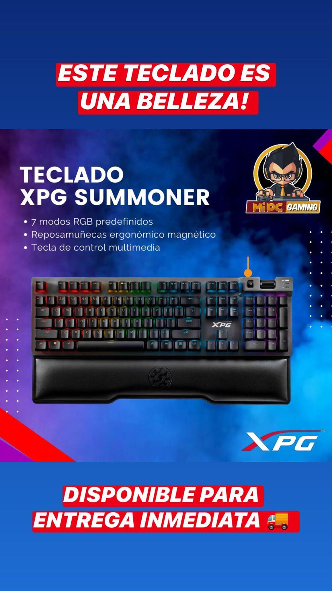Imagen Teclado GAMER MECANICO XPG SUMMONER,  CHERRY MX RGB 3
