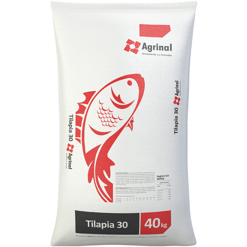 Imagen Tilapia 30 Ext AGR 40 kg