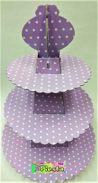 Imagen Torre de Cupcake Polka 1