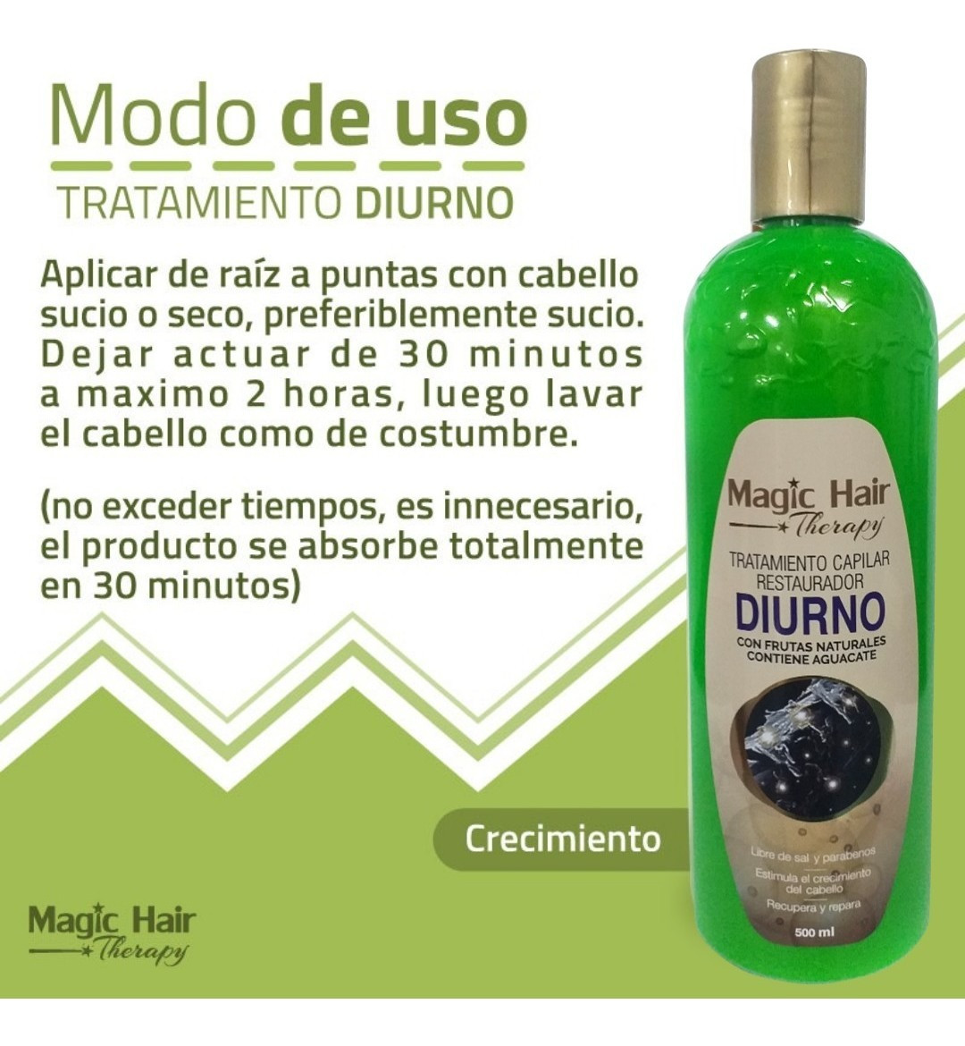 Imagen Tratamiento Restaurador Diurno Magic Hair 3