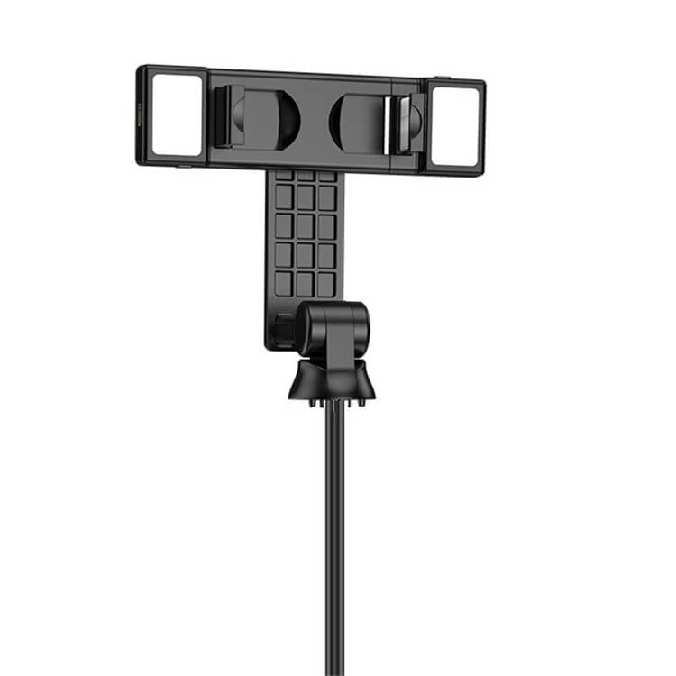 Imagen Trípode Selfie Stick con Luces y Control K22-D 2