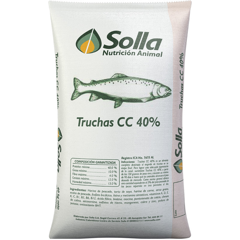 Imagen Truchas 40% CC Ext 40 kg