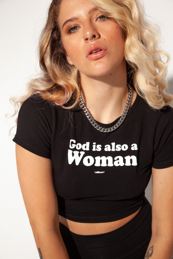 ImagenTshirt Black God Is Also A Woman 