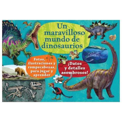 ImagenUn Maravilloso Mundo De Dinosaurios 2. Rompecabezas