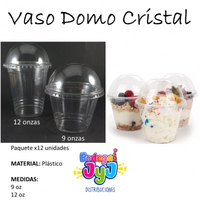 ImagenVaso Domo Cristal 
