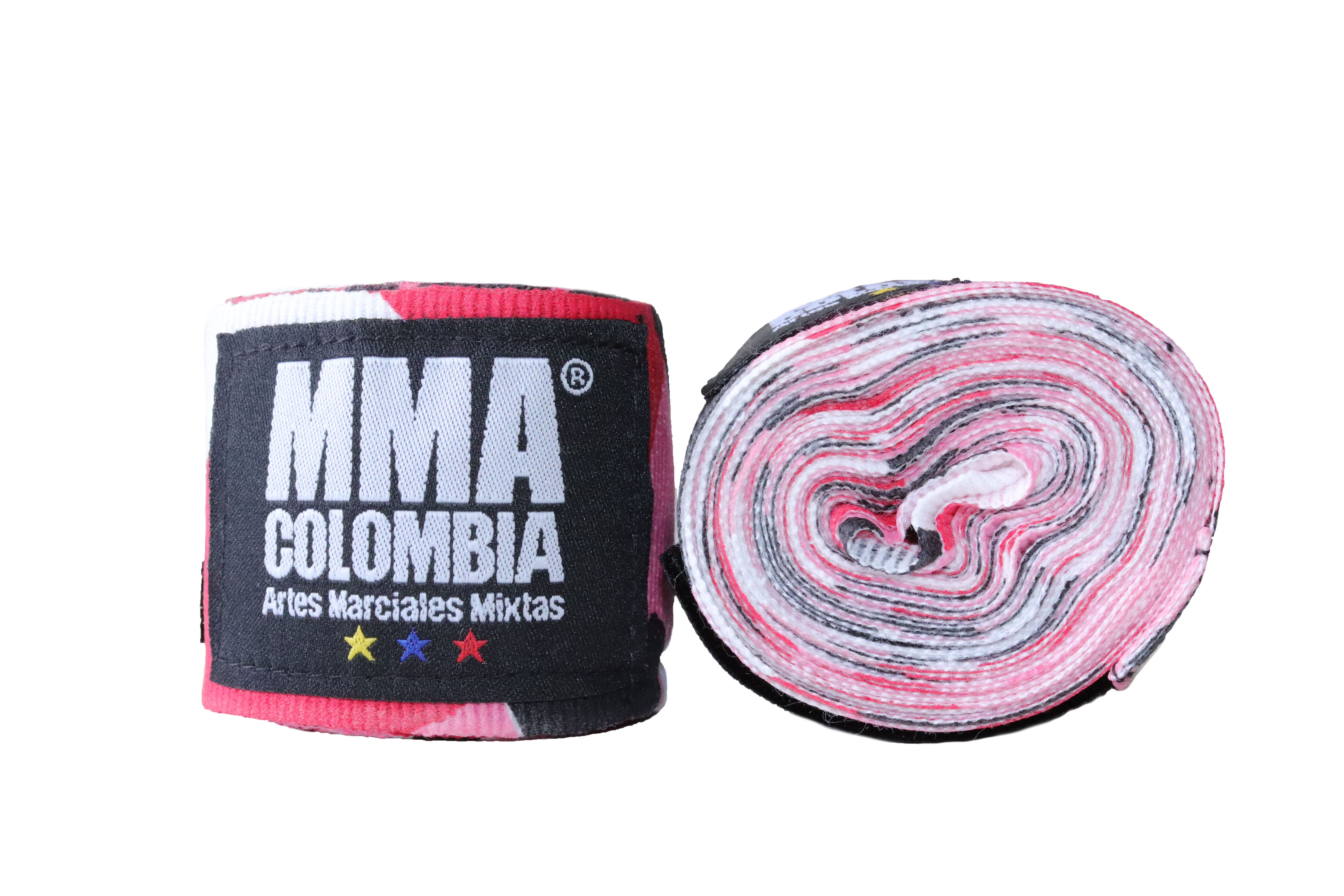 Imagen Vendas para boxeo camuflado rosado mma colombia 2