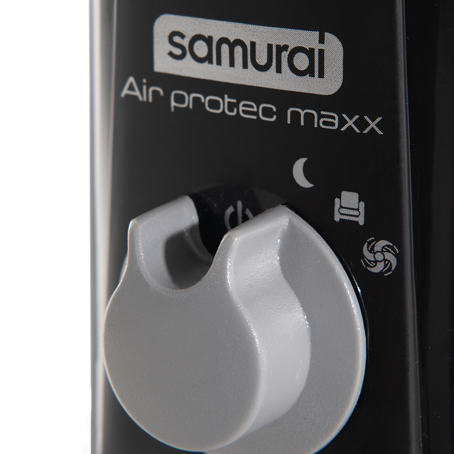 Imagen Ventilador SAMURAI Air Protec Maxx 2en1 Negro 8