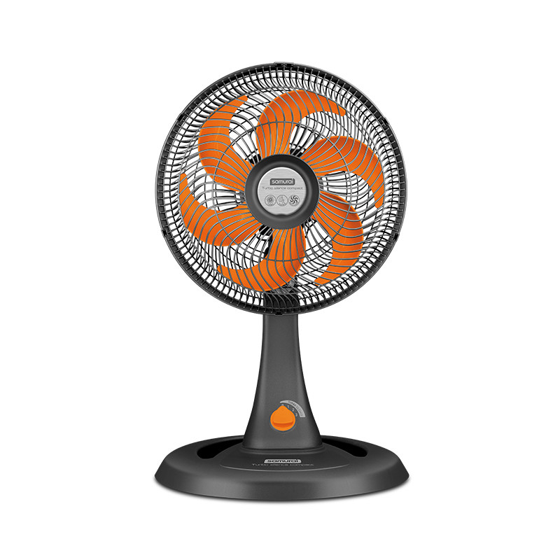 Ventilador SAMURAI Turbo Silence Compact 2en1 Naranja: 5861024705 Imusa