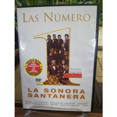 ImagenVIDEO DVD + CD SALSA LA SONORA MATANCERA - LAS NUMERO 1