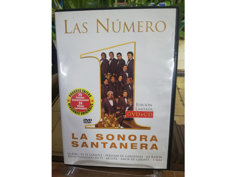 VIDEO DVD + CD SALSA LA SONORA MATANCERA - LAS